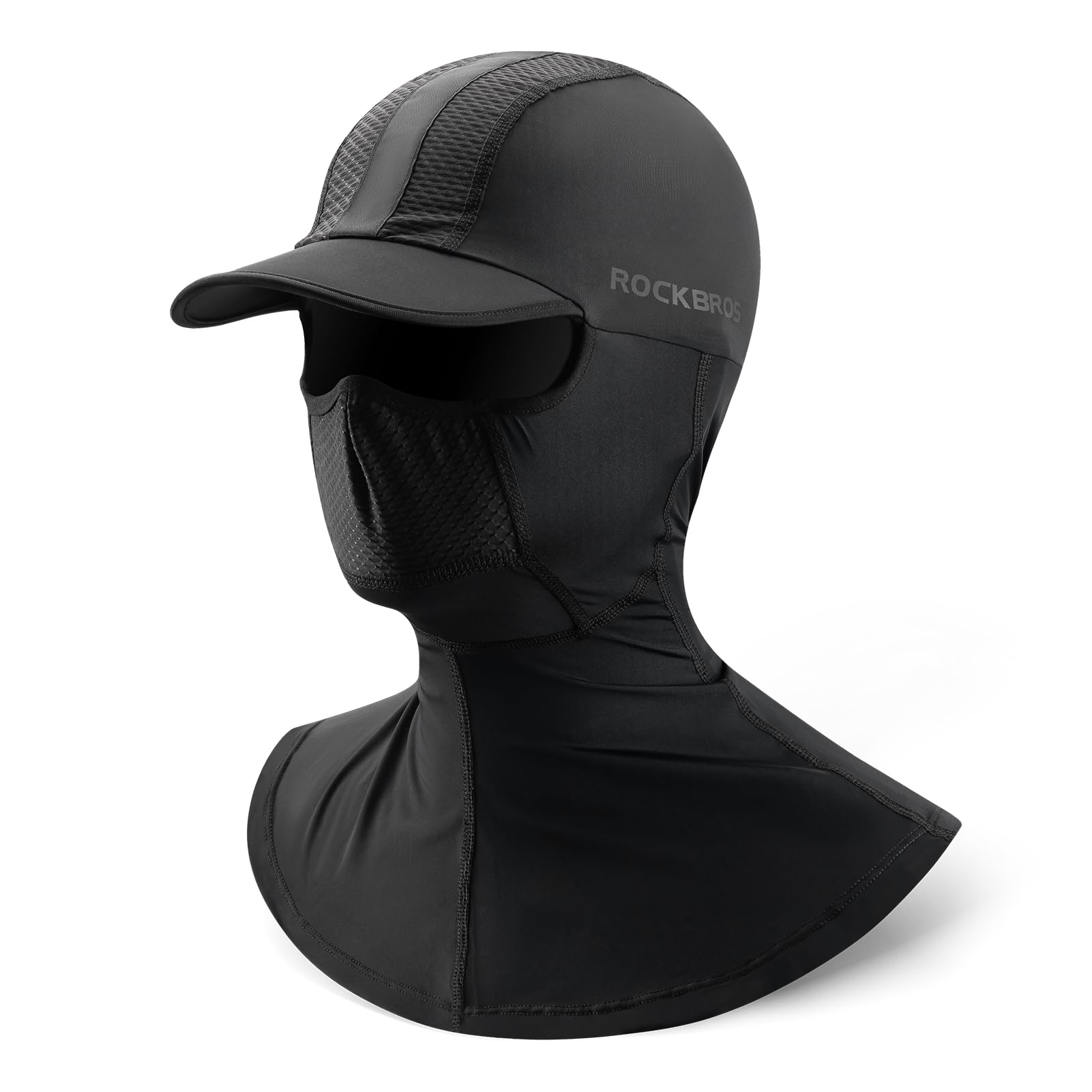 Amazon.co.jp: ROCKBROS バラクラバ つば付き フェイスカバー 夏用 冷